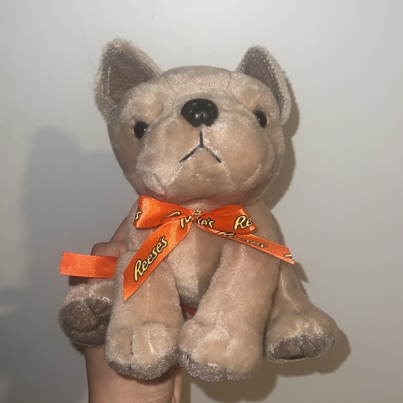 Dog Plushie Reese's Bow stuff animal dog Pitbull bulldog cute stuff animal soft - Picture 7 of 9